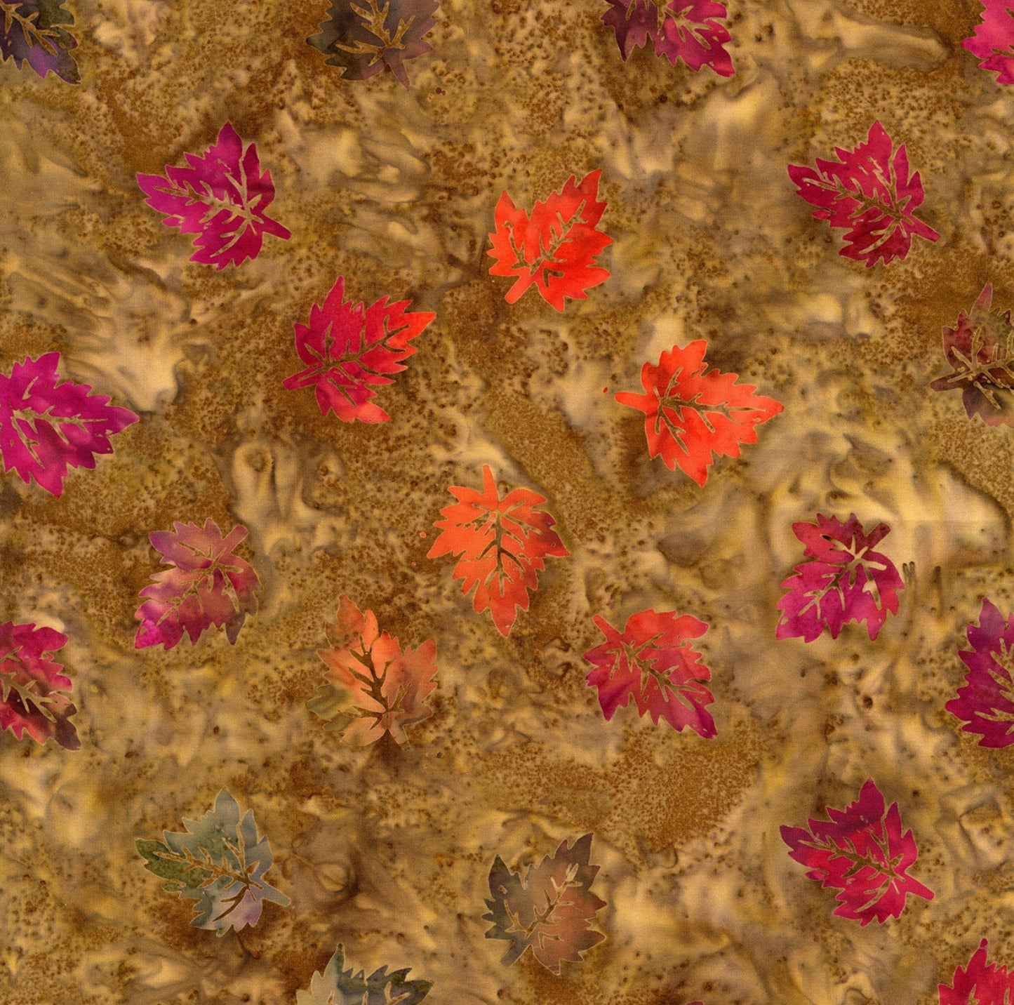 Cider Batik 10" Squares, Timeless Treasures Treat-Square42 Cider, 10" Precut Autumn Fall Batik Cotton Quilt Fabric Squares