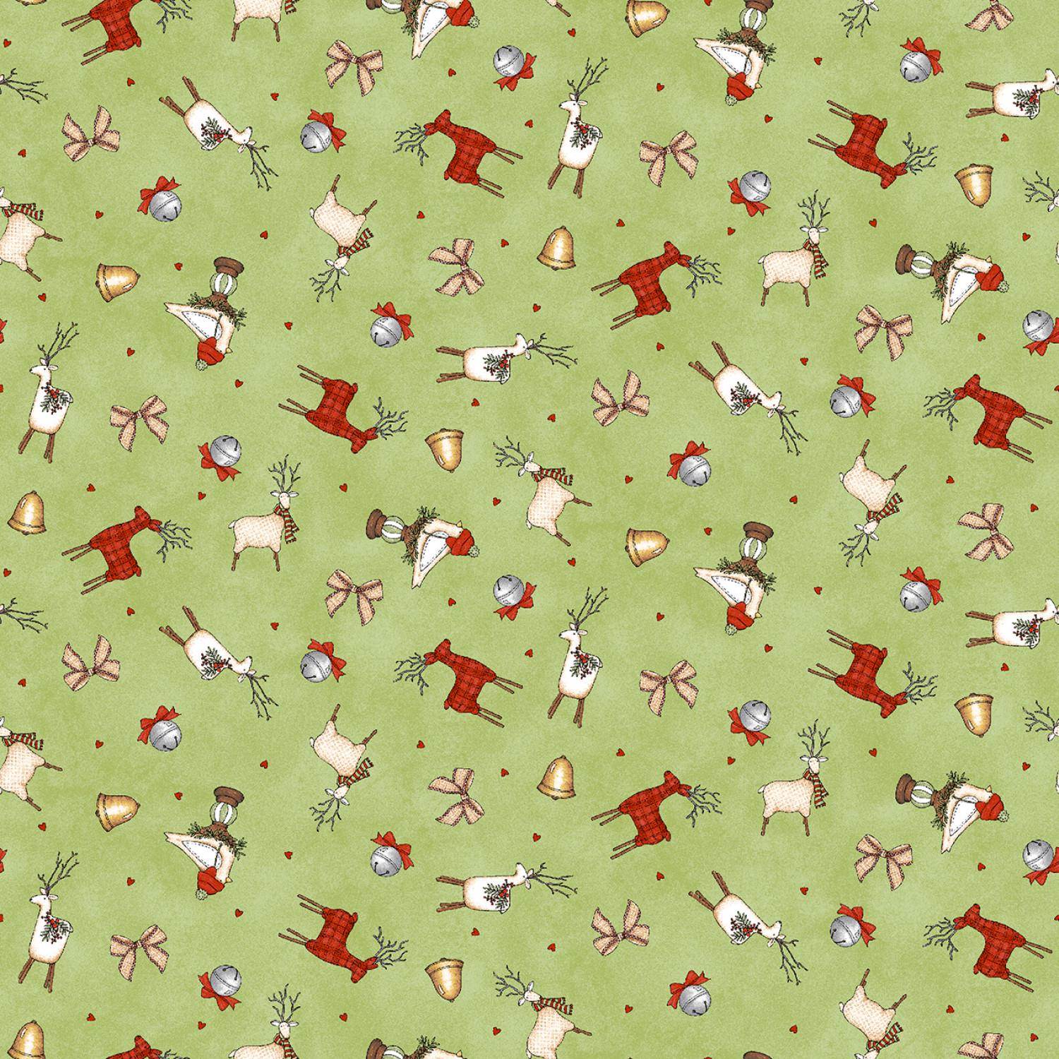 Homemade Holidays 2.5" Strips, Maywood Studio ST-MASHOHO, 2.5" Christmas Xmas Precut Fabric Strip Roll, Kris Lammers