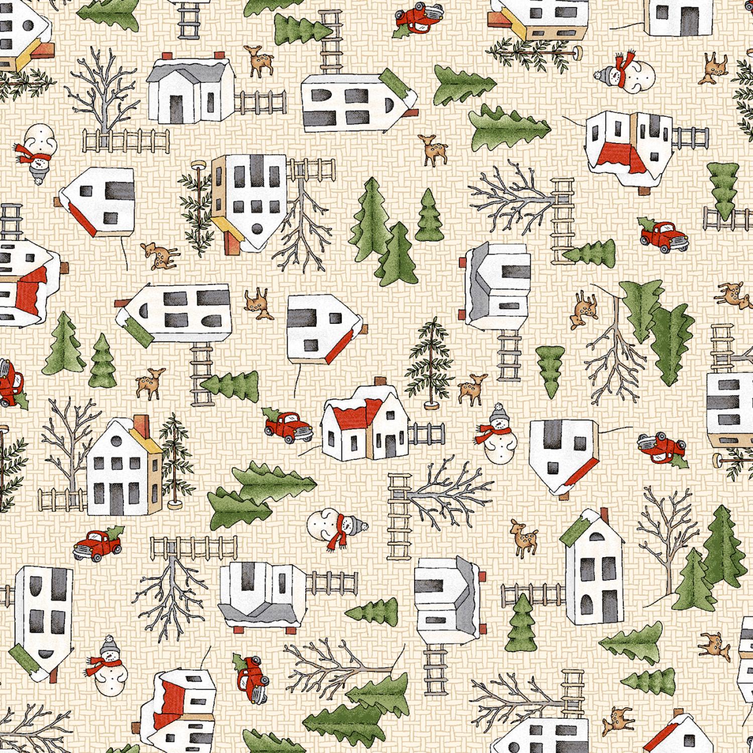 Homemade Holidays 2.5" Strips, Maywood Studio ST-MASHOHO, 2.5" Christmas Xmas Precut Fabric Strip Roll, Kris Lammers