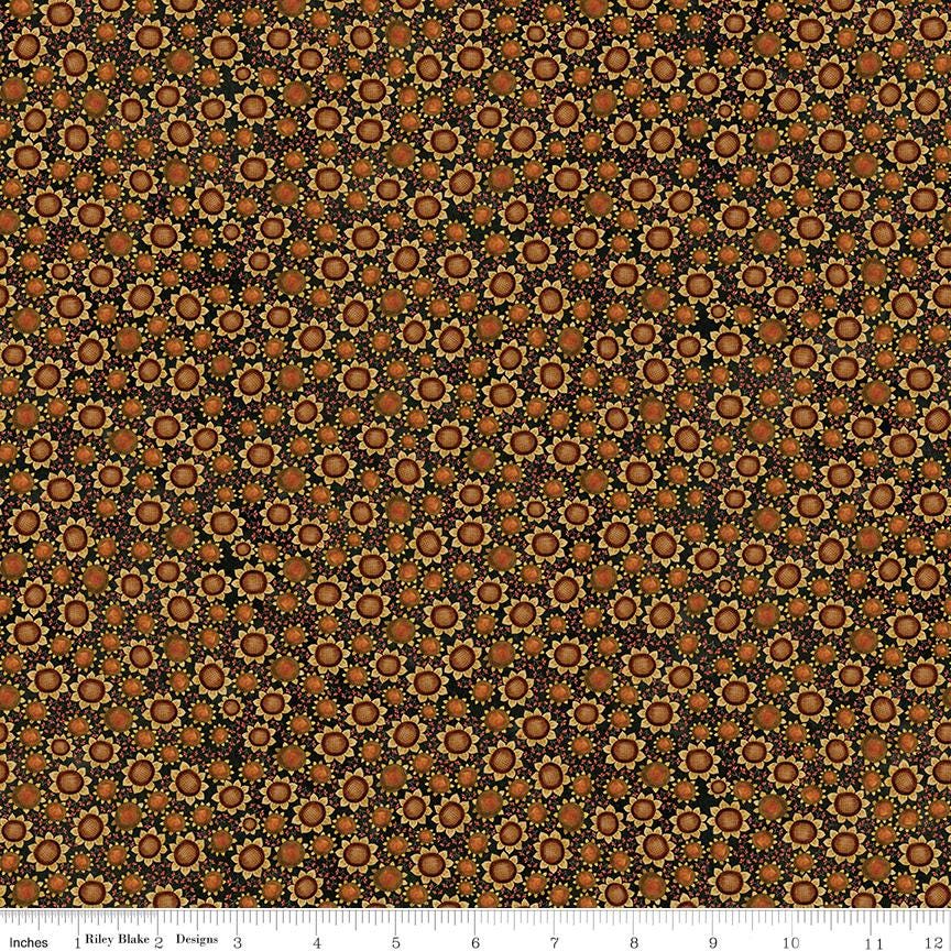 Bittersweet Farm Rolie Polie, Riley Blake RP-14850-40, 2.5" Precut Autumn Fall Harvest Whimsical Scarecrows Fabric Strip Roll, Teresa Kogut