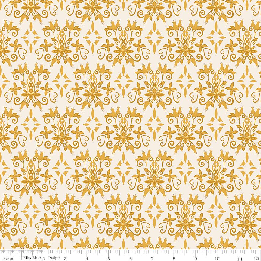 Curated Blooms Rolie Polie, Riley Blake RP-15340-40, 2.5" Precut Green Blue Red Floral Fabric Strips, Judi Madsen