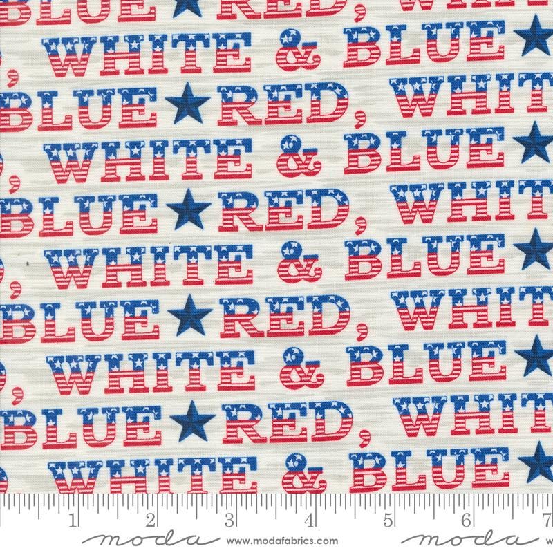 Red White and Bloom Charm Pack, Moda 56110PP, 5" Precut Independence Day Patriotic Charm Pack Fabric Squares, Deb Strain