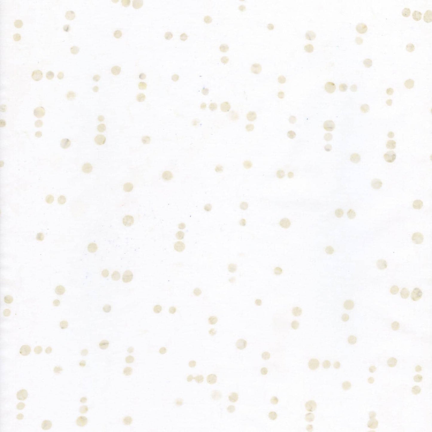 Tonga Heron Batik - Taupe Water Stain and Spots on White Batik Fabric, Timeless Treasures B3284 PAPER, By the Yard