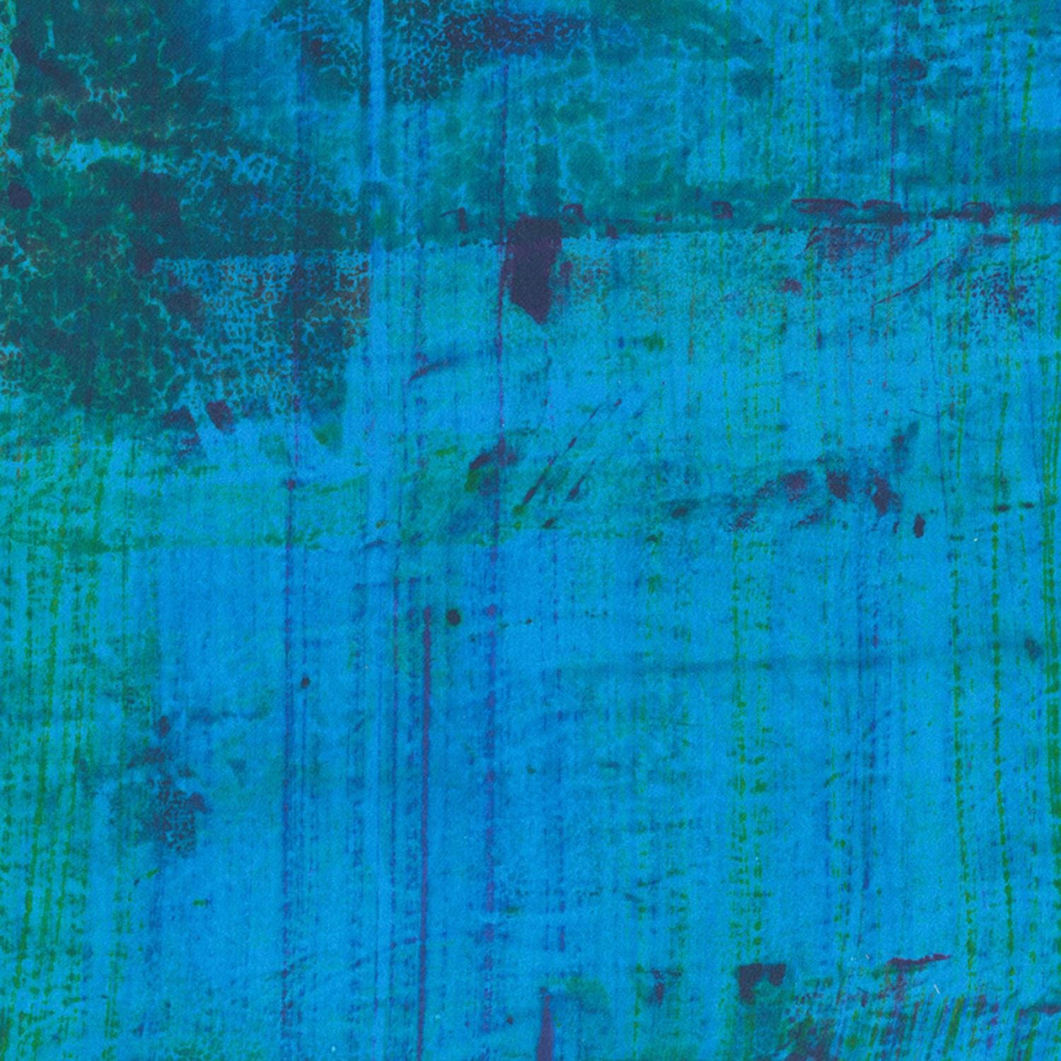 108" Industrial Imprints Wide Sateen - Quite Texture Blue Tonal Abstract Wide Quilt Back Fabric, Kaufman ANJDSX-22870-73 Lake, By the Yard