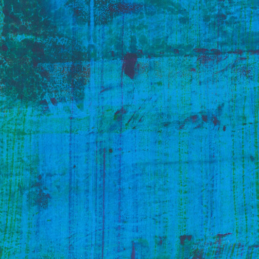 108" Industrial Imprints Wide Sateen - Quite Texture Blue Tonal Abstract Wide Quilt Back Fabric, Kaufman ANJDSX-22870-73 Lake, By the Yard
