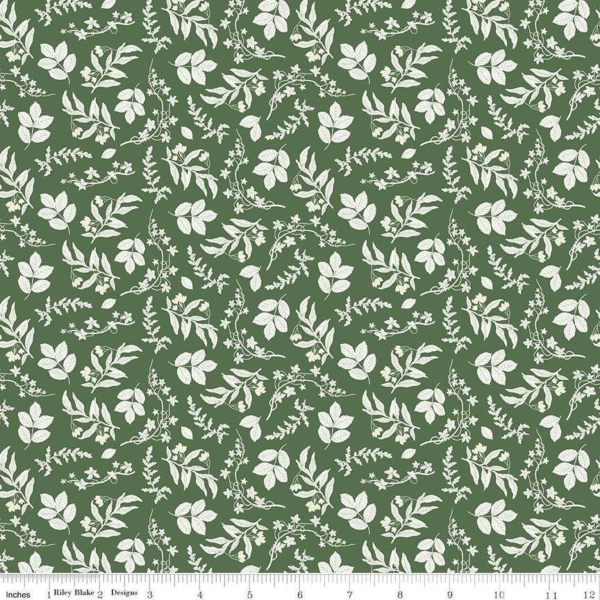 Nature's Portrait 2.5" Rolie Polie, Riley Blake RP-15670-40, 2.55" Precut Pink Green Tan Spring Floral Fabric Strips, RHS Inspired Fabric