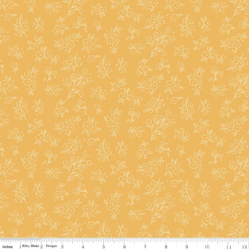 Floral Charms 10" Stacker, Riley Blake 10-15760-42, 10" Precut Spring Floral Fabric Squares Stacker, Kelsey Carlson