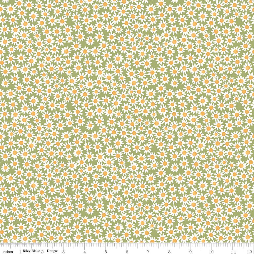 Floral Charms 5" Stacker, Riley Blake 5-15760-42, 5" Precut Spring Floral Fabric Squares Stacker, Kelsey Carlson