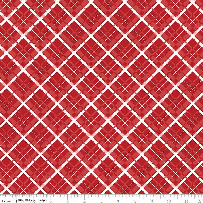 Stars and Stripes Forever 5" Stacker, Riley Blake 5-15710-42, 5" Precut Red White Blue Patriotic Quilt Fabric Squares, Lori Whitlock