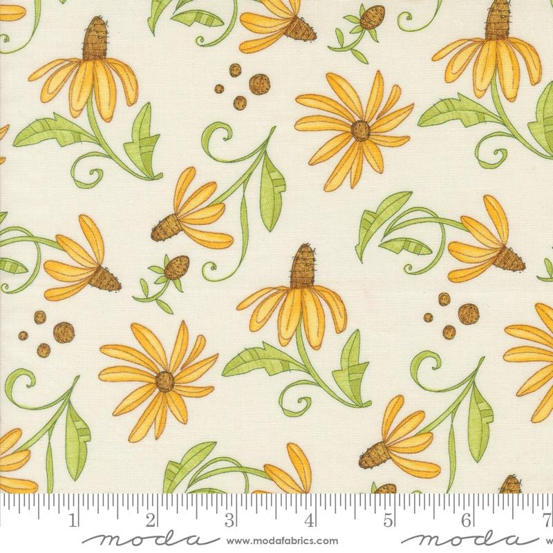 Superbloom 5" Charm Pack, Moda 48780PP, 5" Precut Large Print Floral Quilt Fabric Squares, Robin Pickens