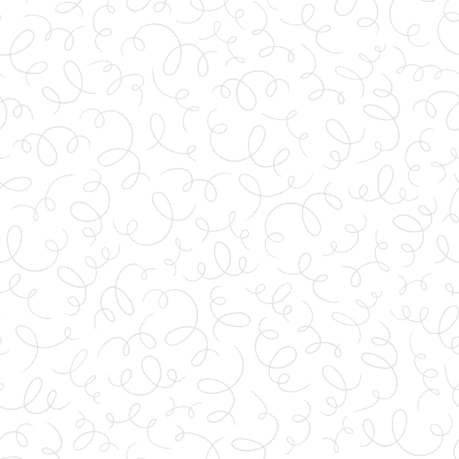 Solitaire Ultra White 2.5" Strip Roll, Maywood Studio ST-MASSOLT-UW, 2.5" Precut White on White Neutral Quilt Fabric Strips