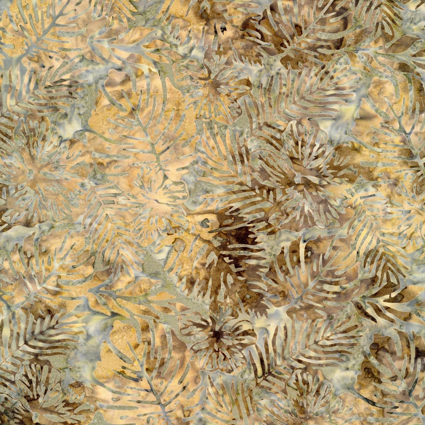 Tonga Stormy Sea 2.5" Strips, Timeless Treasures Treat-Strip40 Stormy, 2.5" Precut Teal Gray Batik Fabric Strips