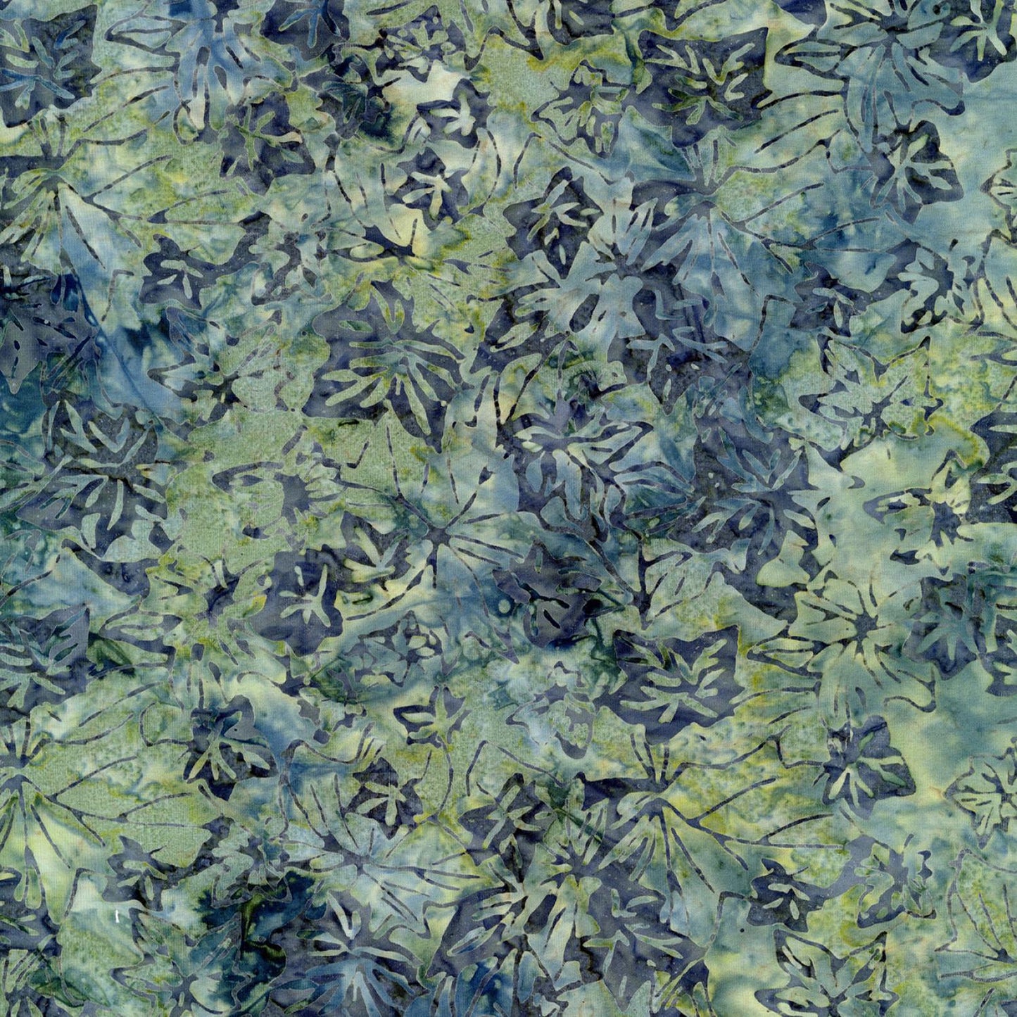 Tonga Stormy Sea 2.5" Strips, Timeless Treasures Treat-Strip40 Stormy, 2.5" Precut Teal Gray Batik Fabric Strips