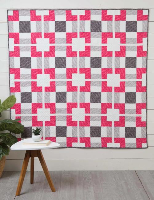 Modern Patchwork Quilt Pattern Book, Liesure Arts LA7493, 12 Contemporary Quilt Design Projects Patterns