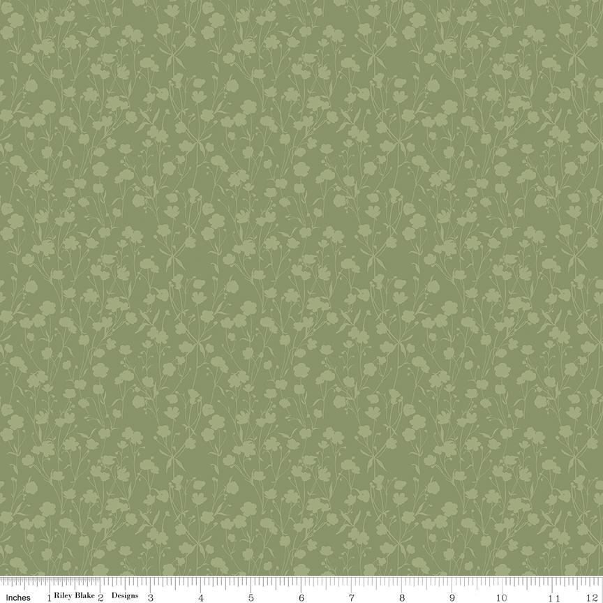 Love Me More 2.5" Rolie Polie, Riley Blake RP-15630-40, 2.55" Precut Pink Green Yellow Spring Floral Fabric Strips, Lisa Audit
