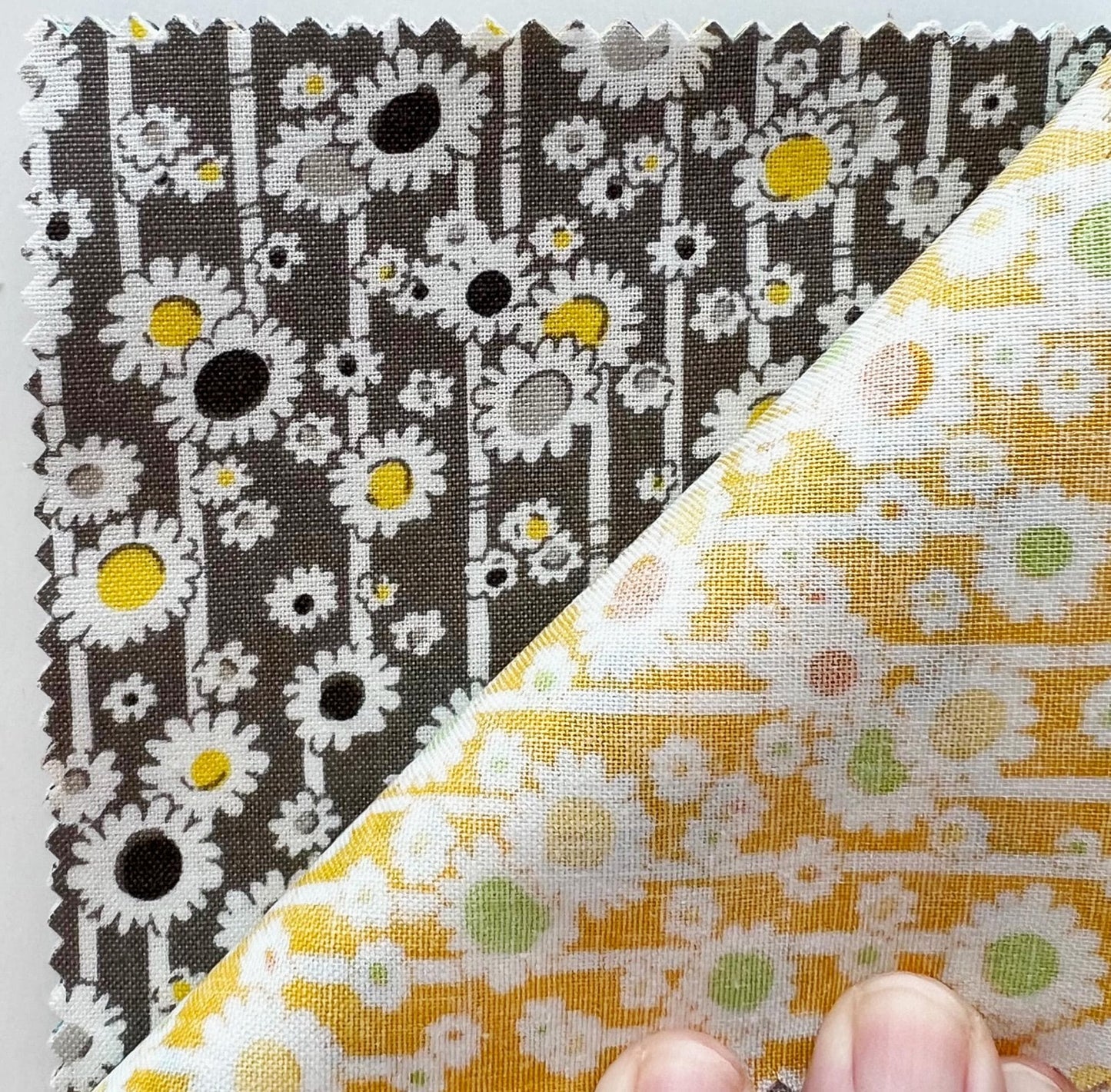 DESTASH Mojito Oop Layer Cake, Windham Fabrics, 10" Precut Multicolored Floral Fabric Squares, Another Point Of View