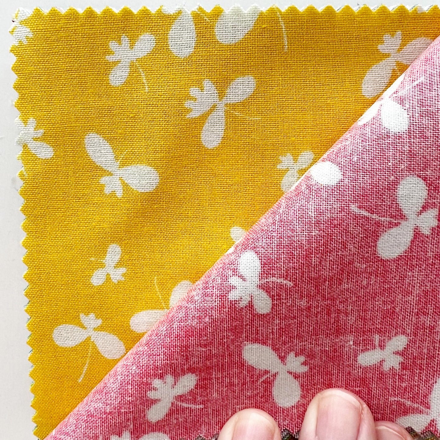 DESTASH Mojito Oop Layer Cake, Windham Fabrics, 10" Precut Multicolored Floral Fabric Squares, Another Point Of View