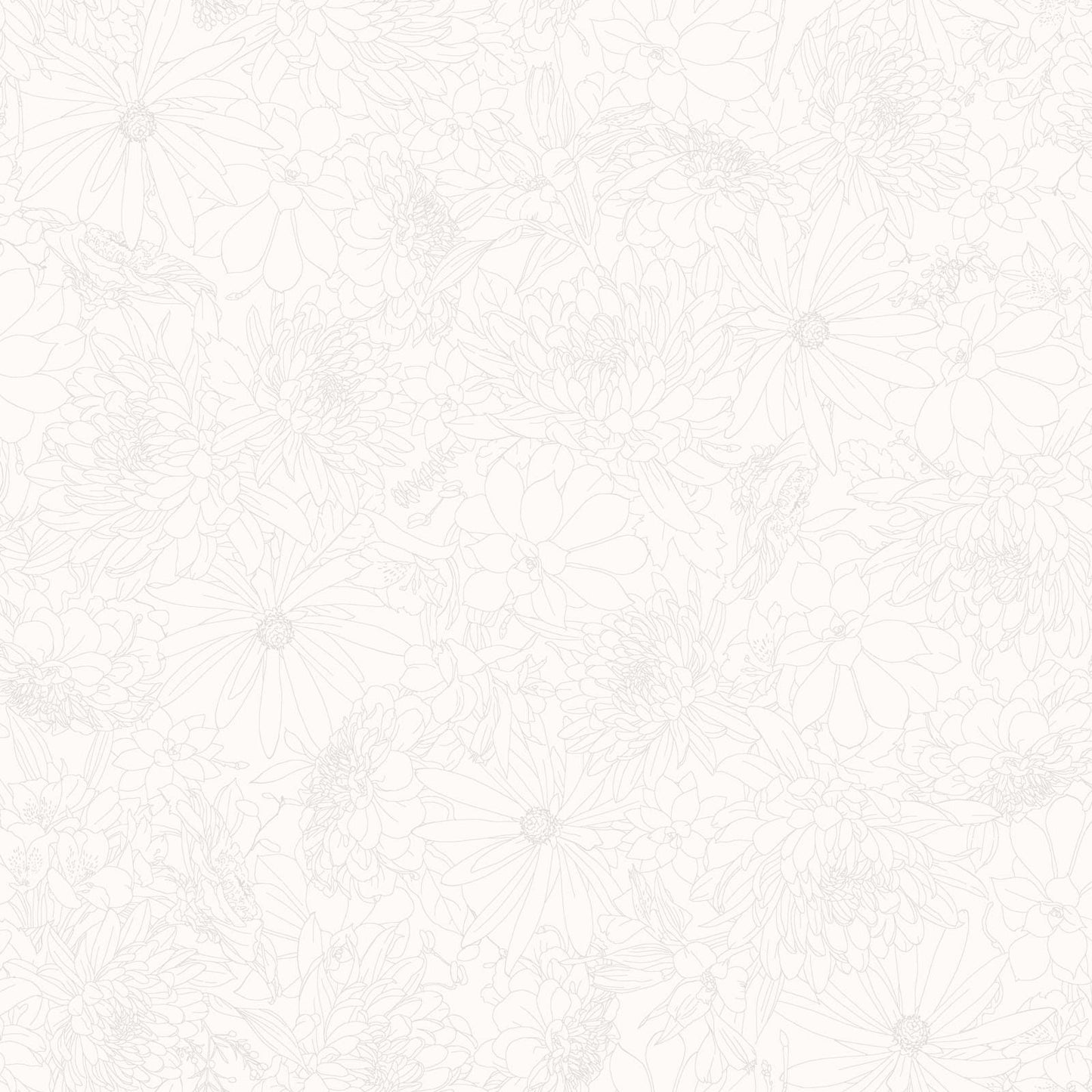 Solitaire Soft White 10" Squares, Maywood Studio SQ-MASSOLT-SW, 10" Precut White on White Neutral Quilt Fabric Squares