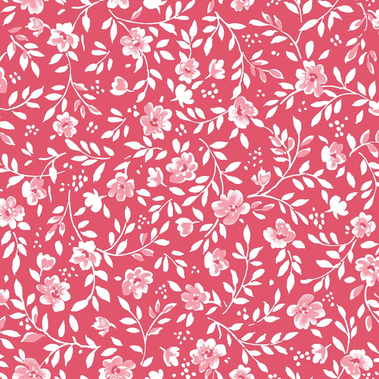 Garden Picnic 2.5" Strips, Maywood Studio ST-MASGAPI, 2.5" Precut Pink Green Black Floral Fabric Strips, Floral Fabric Strip Roll
