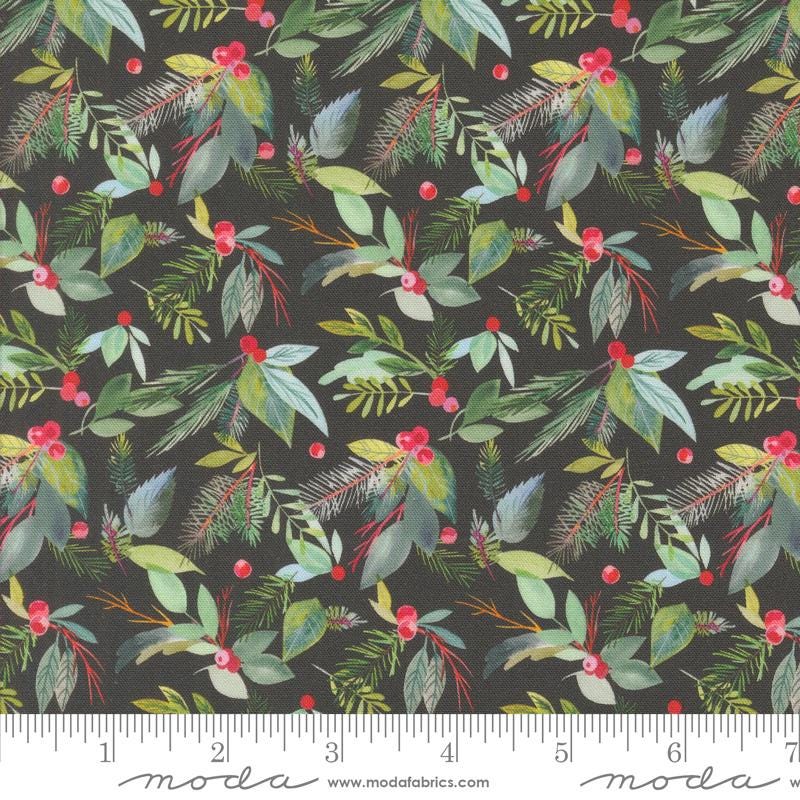 Love and Cheer 25 Fat Quarter Bundle, Moda 21830AB, Modern Christmas Xmas Cardinal Fabric FQ Bundle, 18 x 22 Fabric Cuts, Amarilys Henderson