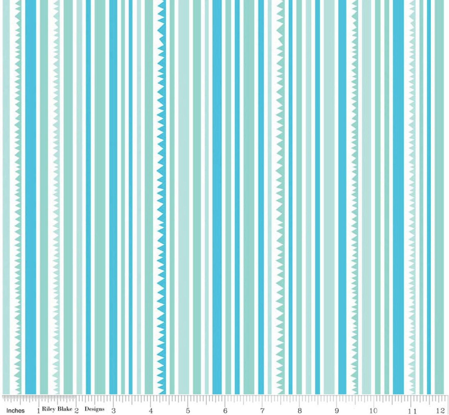 DESTASH Sunny Happy Skies 22 Fat Quarter Bundle, Riley Blake FQ-SHS-22, Precut 18 x 22 Whimsical Floral Fabric in Pink Blue Yellow Green
