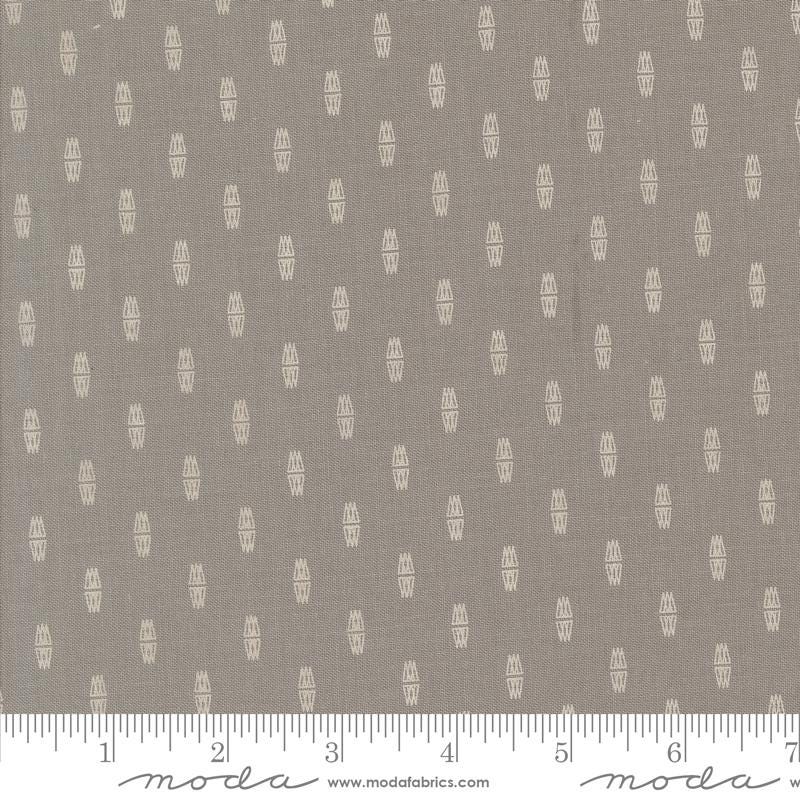 Rainier 5" Charm Pack, Moda 38140PP, 5" Precut Peach Blue Tan Cream Gray Floral Charm Pack Fabric Squares, Jessica Rose