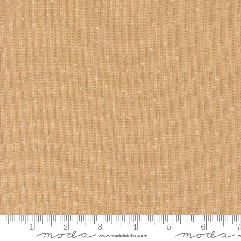 Rainier 5" Charm Pack, Moda 38140PP, 5" Precut Peach Blue Tan Cream Gray Floral Charm Pack Fabric Squares, Jessica Rose