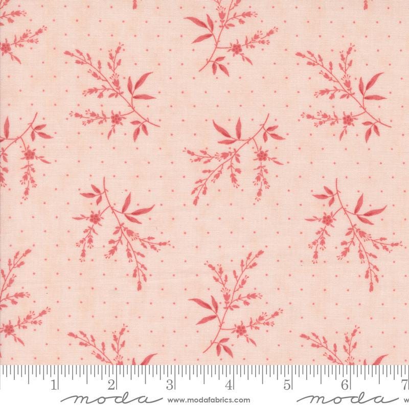 Muse 5" Charm Pack, Moda 44390PP, Neutral Beige Cream Floral 5" Precut Fabric Charm Squares, 3 Sisters