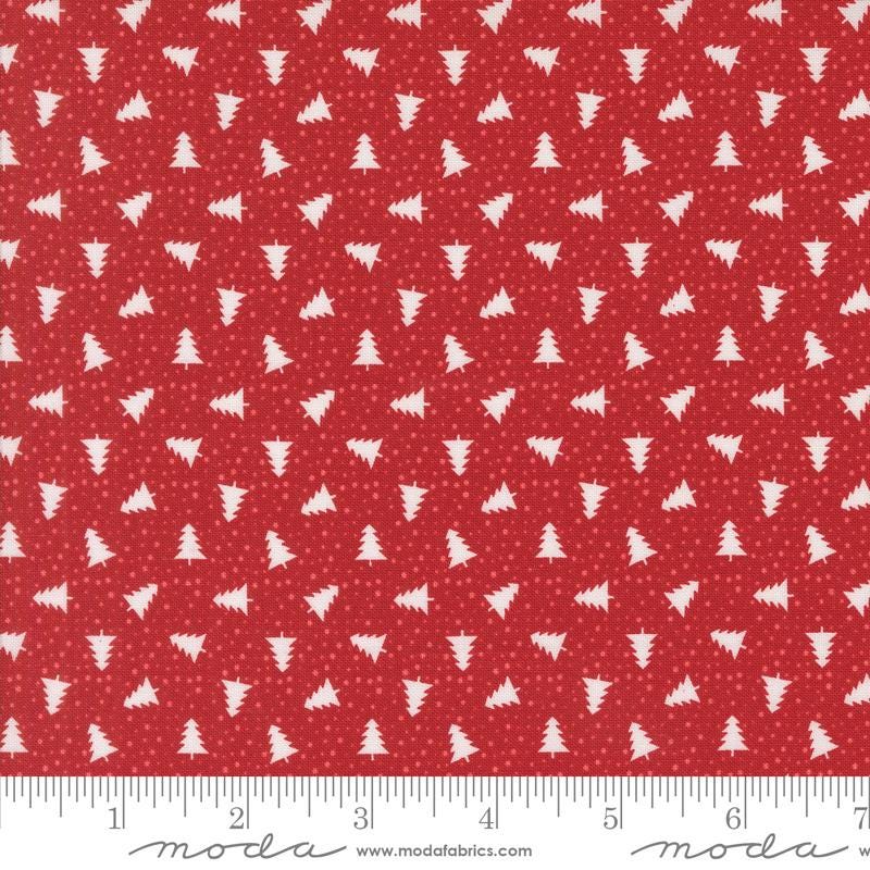 Berry and Pine 32 Fat Quarter Bundle, Moda 5240AB, Floral Christmas Fabric FQ Bundle, 18 x 22 Fabric Cuts, Lella Boutique