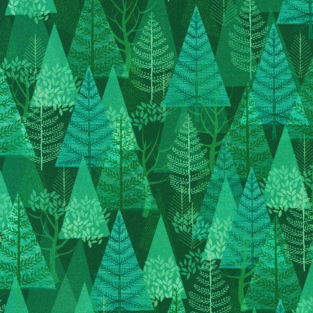Festive Fauna 21 Piece Fat Quarter Bundle with Panel, Robert Kaufman FQ-2202-21, Cute Christmas Xmas Animals Fabric, 18 x 22 Fabric Cuts