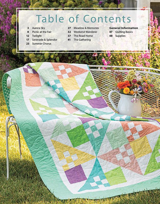 Forever Fabulous Fat Quarter Quilts Pattern Book, Annie's Quilting 141531, Fat Quarters FQ Pattern Book, 9 Quilt Design Patterns