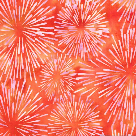 Sunset Stack, Island Batik, 10" Precut Purple Pink Orange Yellow Batik Layer Cake Fabric Squares