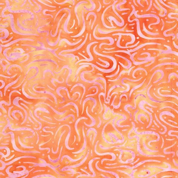 Sunset Stack, Island Batik, 10" Precut Purple Pink Orange Yellow Batik Layer Cake Fabric Squares
