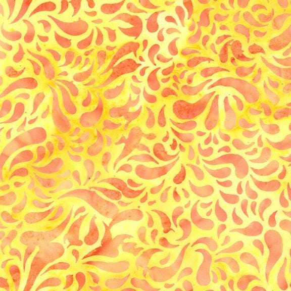 Sunset Stack, Island Batik, 10" Precut Purple Pink Orange Yellow Batik Layer Cake Fabric Squares