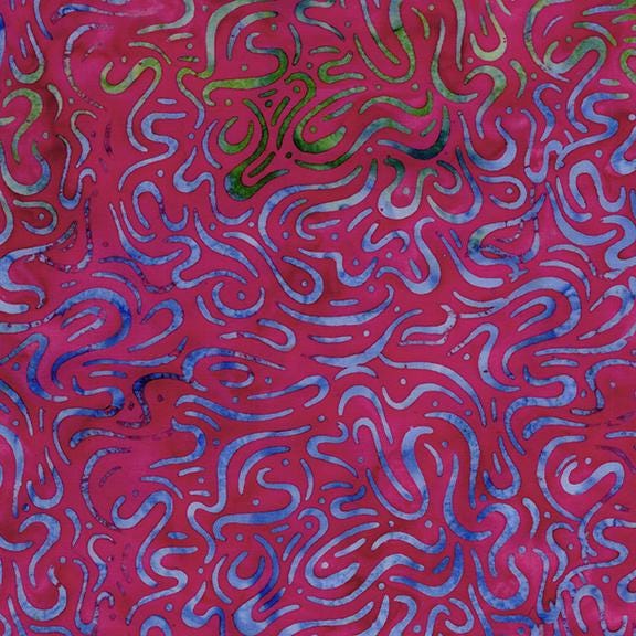 Sunset Stack, Island Batik, 10" Precut Purple Pink Orange Yellow Batik Layer Cake Fabric Squares