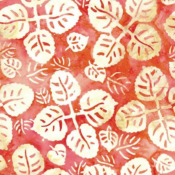 Breezy Strip Pack, Island Batik, 2.5" Precut Orange Green Purple Batik Jelly Roll Fabric Strips