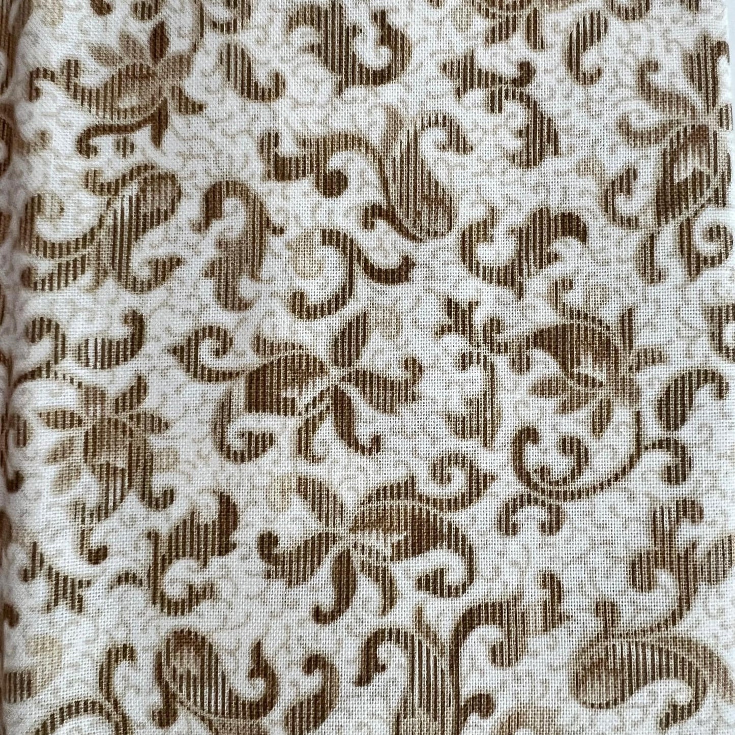 DESTASH Marquis Indigo Colorway Complete Table Runner Kit, Robert Kaufman FQ-748-10, Blue Brown Beige Table Runner Topper Quilt Kit