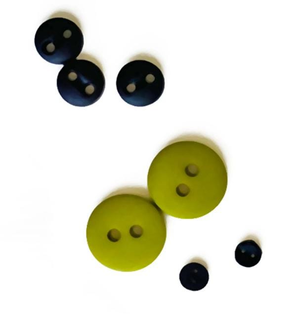 On Wander Lane - Sunflower Slope Button Pack, Art to Heart 10627, Specialty Buttons Nancy Halvorsen, Just Another Button Company