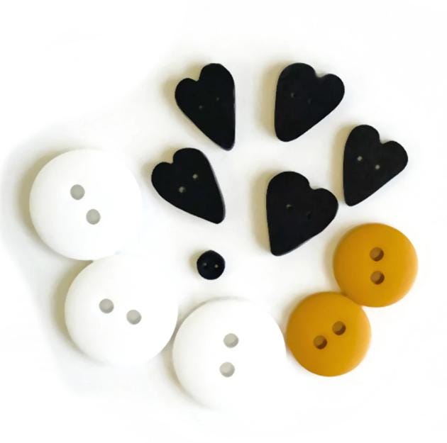 On Wander Lane - LIBERTY HEIGHTS Button Pack, Art to Heart 10626, Specialty Buttons Nancy Halvorsen, Just Another Button Company