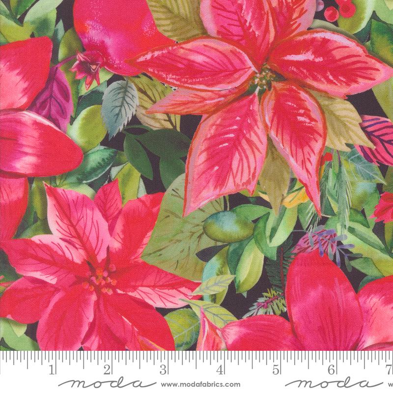 Love and Cheer 5" Charm Pack, Moda 21830PP, 5" Precut Modern Christmas Xmas Cardinals Charm Pack Fabric Squares, Amarilys Henderson
