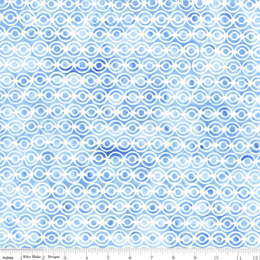 Expressions Batiks Geometric Splash Rolie Polie, Riley Blake RP-23205-40, 2.5" Precut Yellow Green Blue Red Batik Fabric Strips