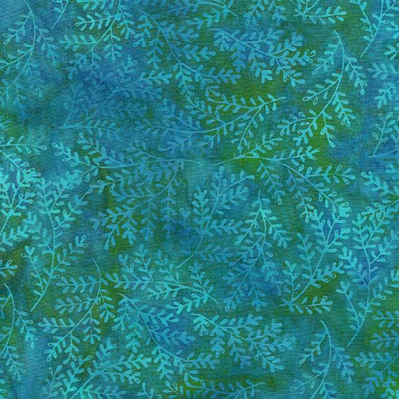 Floral Fun Strip Pack, Island Batik, Batik Jelly Roll, 2.5" Precut Blue Purple Green Batik Fabric Strips