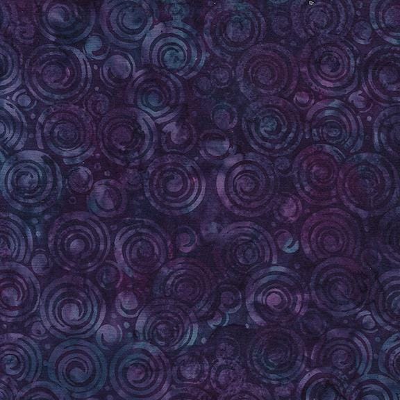 Essence Strip Pack, Island Batik, Batik Jelly Roll, 2.5" Precut Turquoise Blue Purple Green Batik Fabric Strips