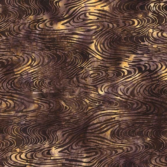 Earth Essence Stack, Island Batik, 10" Precut Fabric Squares, Green Brown Beige Batik Fabric Squares