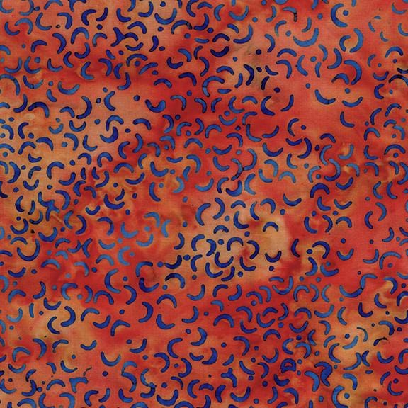 Sunset Stack, Island Batik, 10" Precut Purple Pink Orange Yellow Batik Layer Cake Fabric Squares