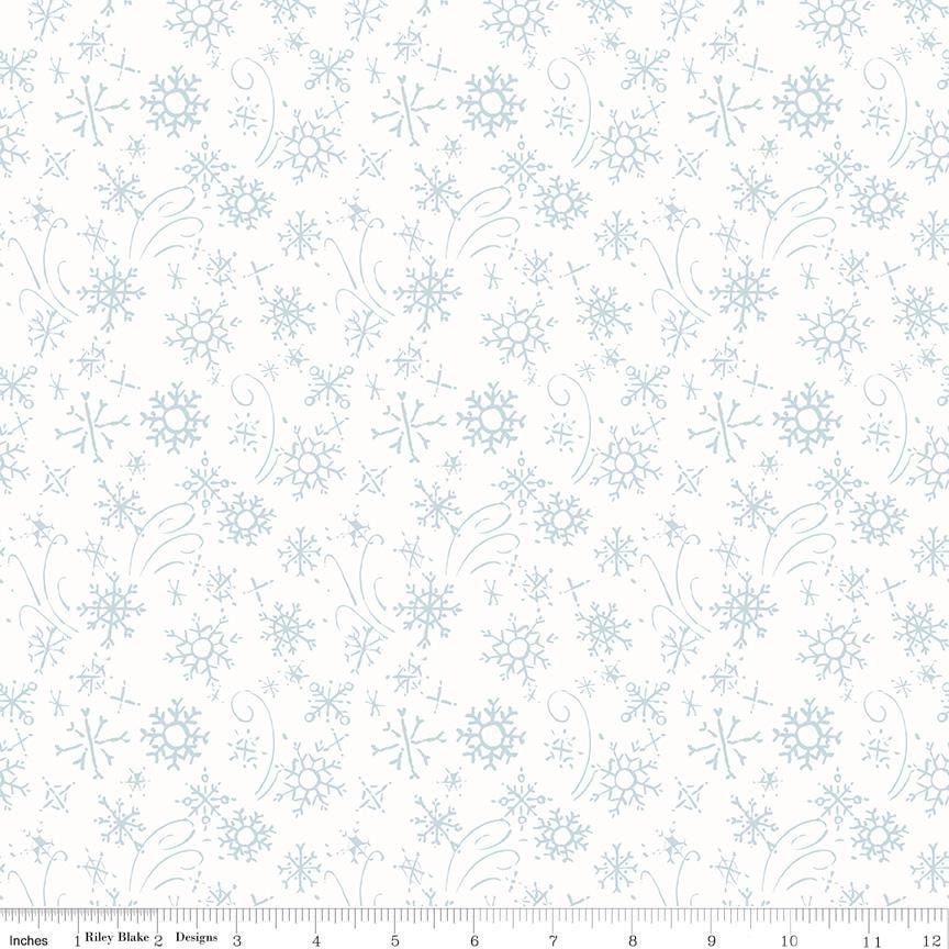 Santa's Tree Farm 10" Stacker, Riley Blake 10-16450-42, Old Fashioned Christmas Xmas Quilt Fabric Squares, Lisa Audit