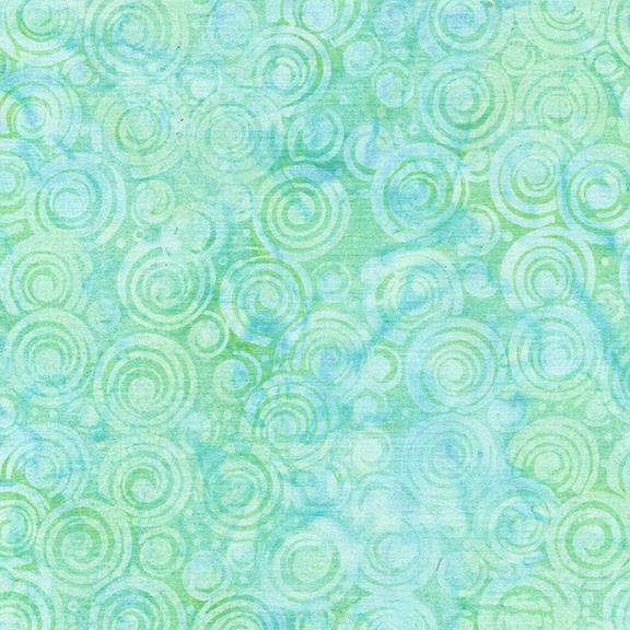 Essence Strip Pack, Island Batik, Batik Jelly Roll, 2.5" Precut Turquoise Blue Purple Green Batik Fabric Strips