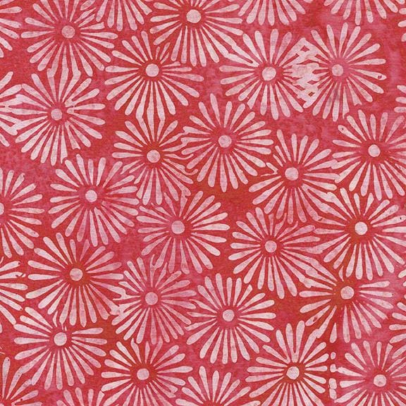 Meadow Hues Strip Pack, Island Batik, Batik Jelly Roll, 2.5" Precut Pink Green Purple Batik Fabric Strips