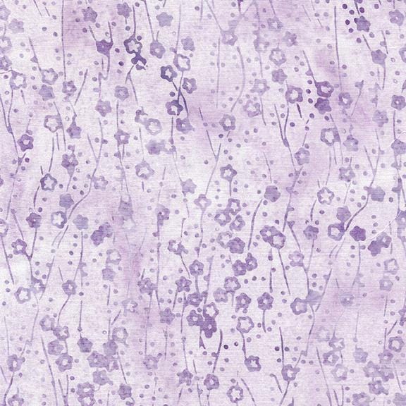 Meadow Hues Strip Pack, Island Batik, Batik Jelly Roll, 2.5" Precut Pink Green Purple Batik Fabric Strips