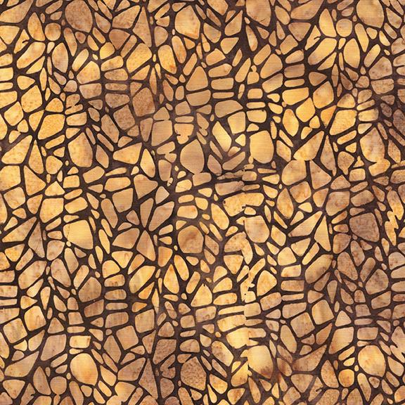 Earth Essence Stack, Island Batik, 10" Precut Fabric Squares, Green Brown Beige Batik Fabric Squares
